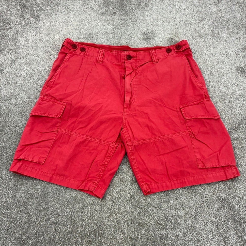 Polo Ralph Lauren Cargo Shorts Mens 38x9 Relaxed Fit Utility Cotton Dark Pink